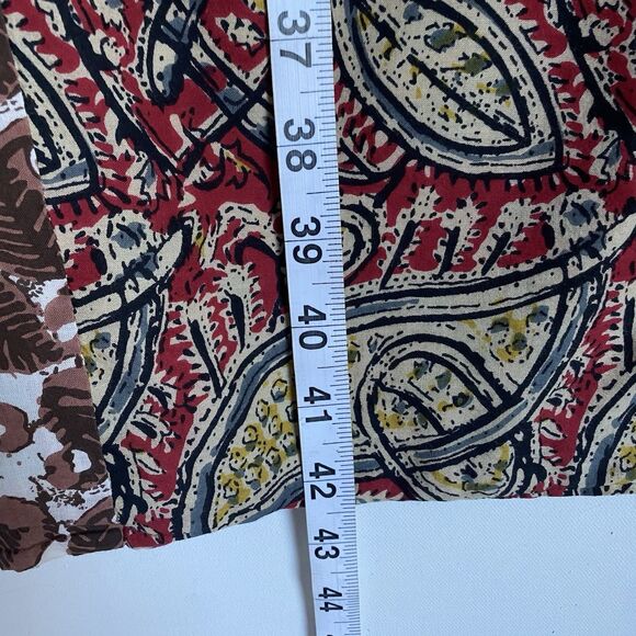 Unisex Patchwork Bagru Print Kantha Cotton Long Kimono OS House Robe Reversible - Picture 5 of 9